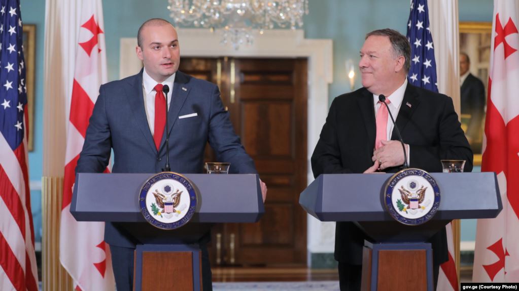 Pompeo Hails Georgia’s NATO Aspirations, Backs Territorial Integrity