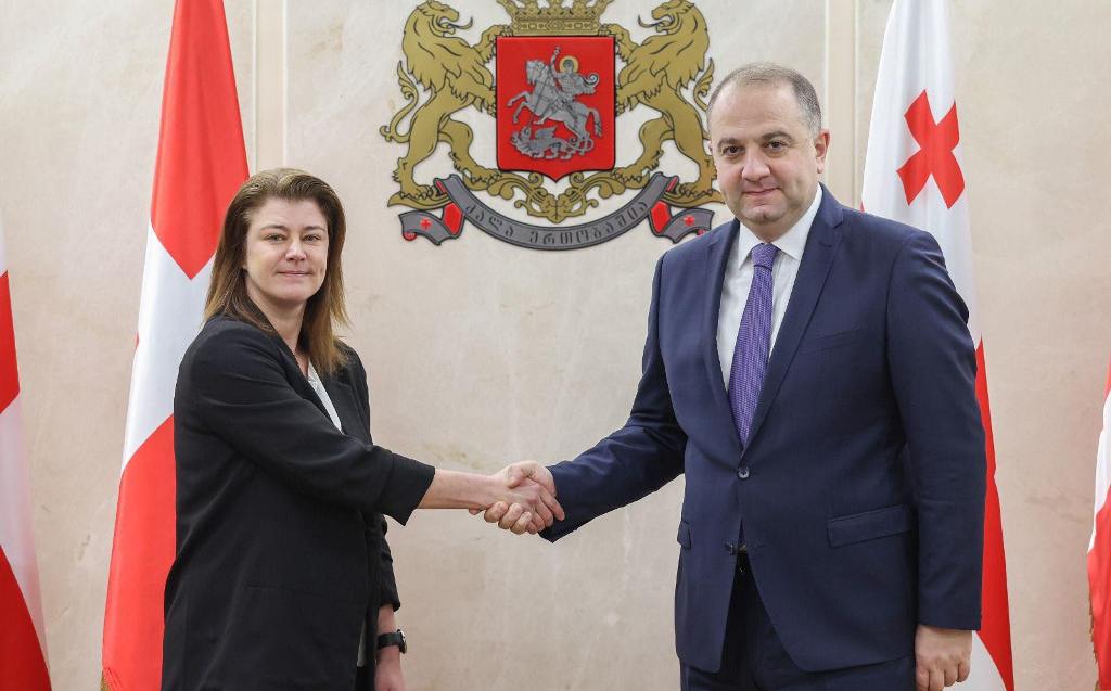 ირაკლი ჩიქოვანი დანიის სამეფოს ელჩსა და თავდაცვის ატაშეს შეხვდა
