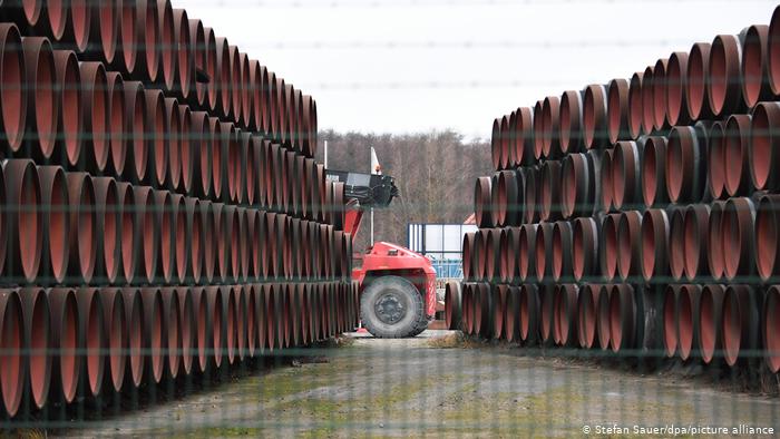 Глава МИД ФРГ - против остановки строительства "Северного потока - 2"