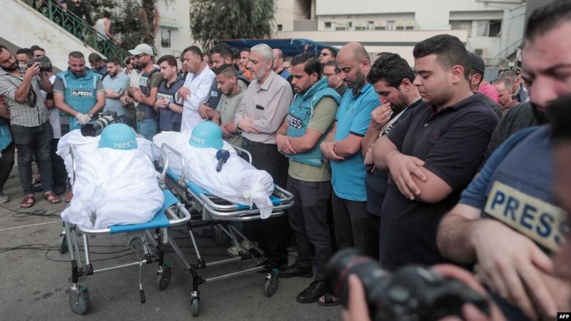48 journalists killed in Israel-Hamas war, rights body says