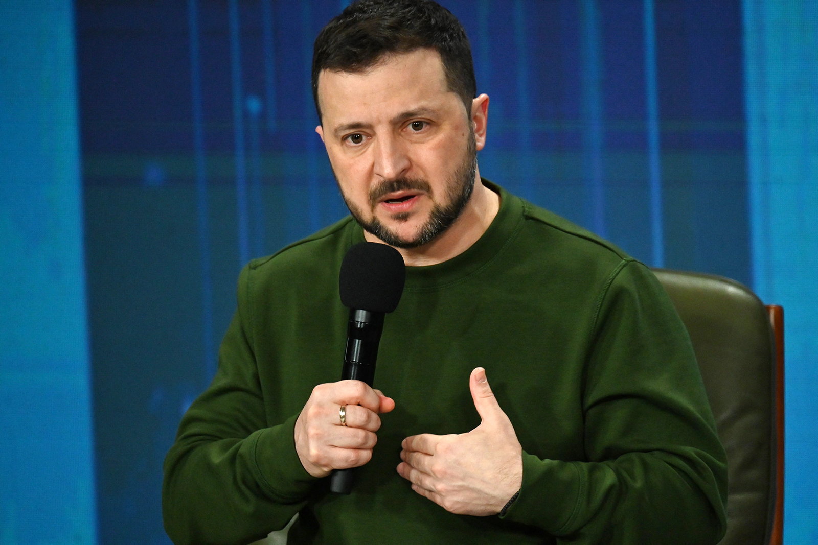 Ukraine’s Zelensky tells CNN "millions will be killed" without US aid