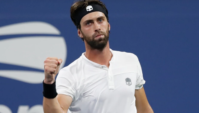 Николоз Басилашвили одержал крупнейшую в карьере победу на BNP Paribas Open