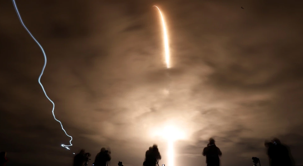 НАСА запустила третью пилотируемую миссию к МКС на корабле SpaceX